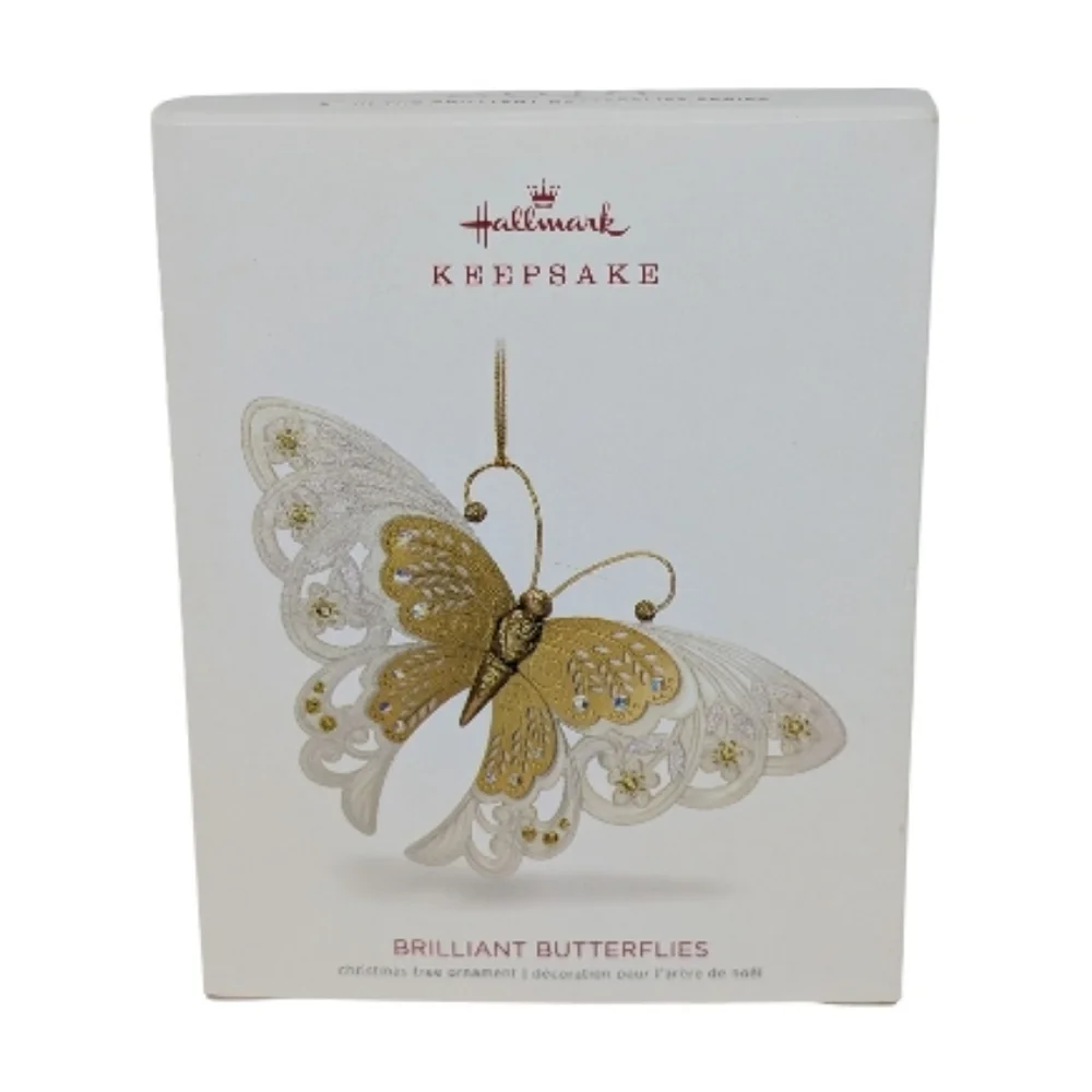 Hallmark Keepsakes Brilliant Butterflies 2018‎ 2nd Edition Christmas Ornament